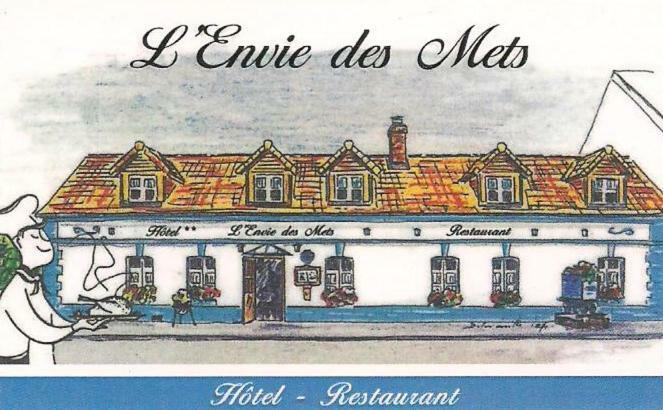 Logis - Hotel & Restaurant "L'Envie Des Mets" Rang-du-Fliers Εξωτερικό φωτογραφία