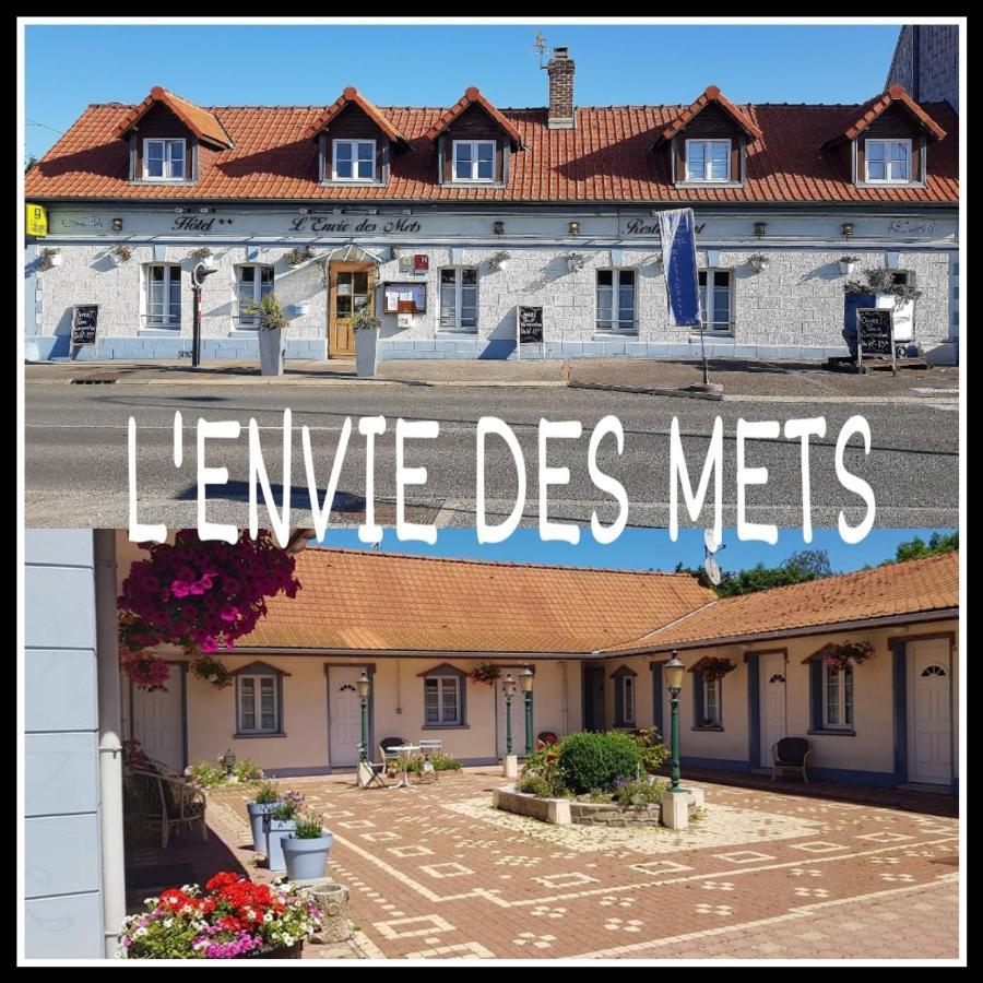 Logis - Hotel & Restaurant "L'Envie Des Mets" Rang-du-Fliers Εξωτερικό φωτογραφία